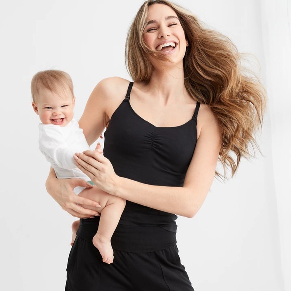 Aerie Mama nursing Black Cami - Picture 3 of 6
